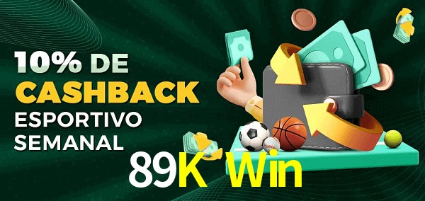 10% de bônus de cashback na 89K Win